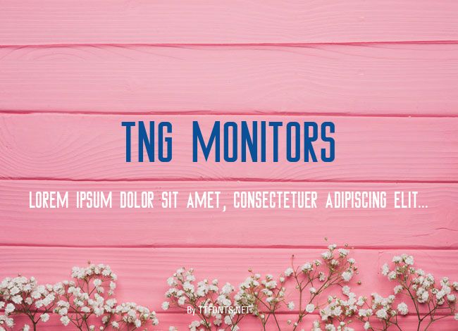 TNG Monitors example